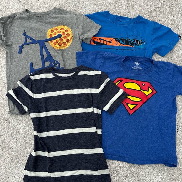 various Other - Boys Graphic and Striped T-Shirts Bundle
